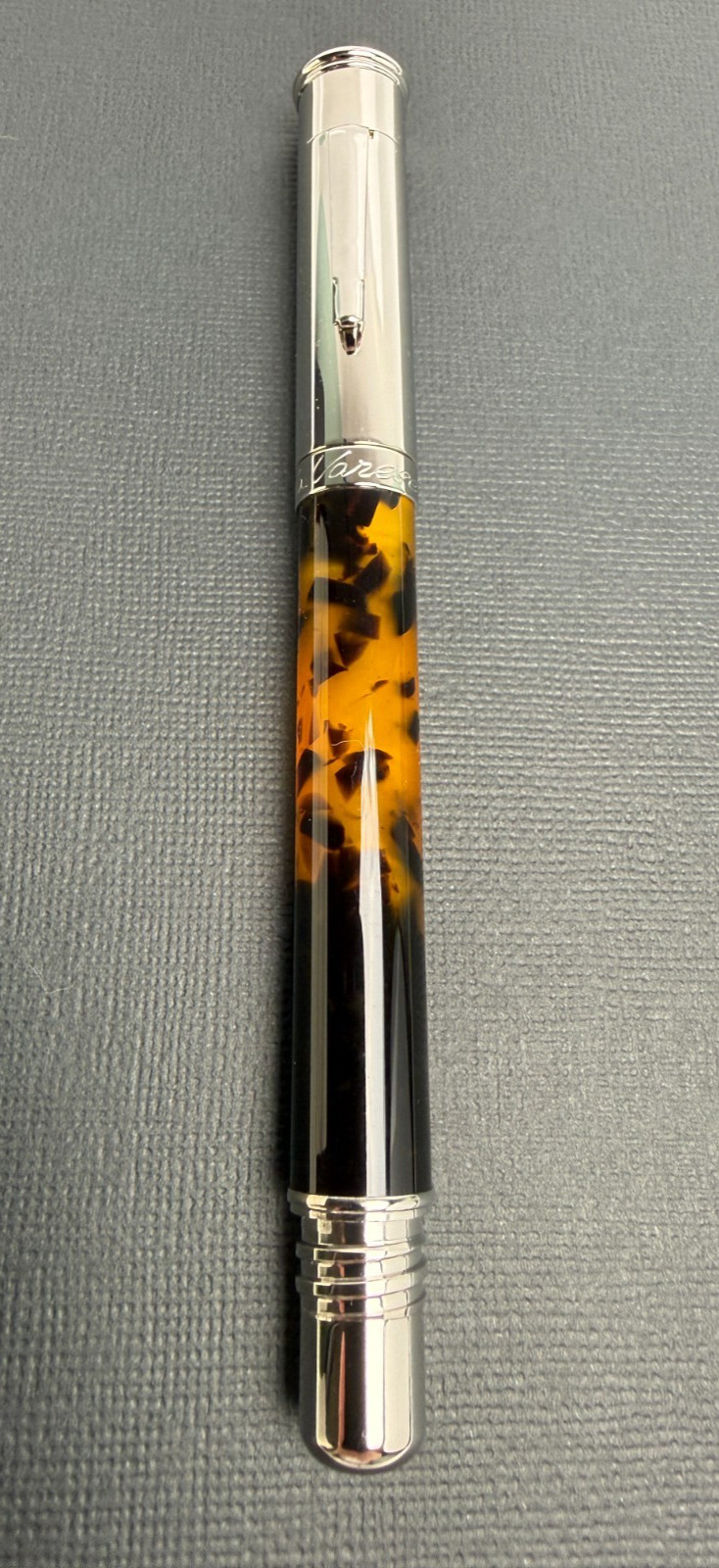 Ferrari da Varese Penna Stilografica Fountain Pen Medium Nib Amber #004712