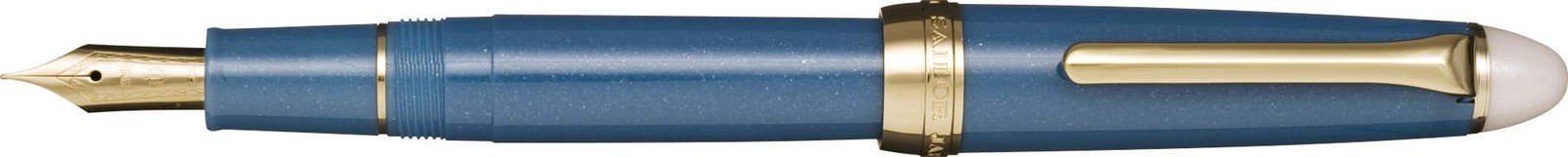 Sailor Fountain Pen, Shikiori, Moonlit Water Surface, Frost Night, Fine Nib