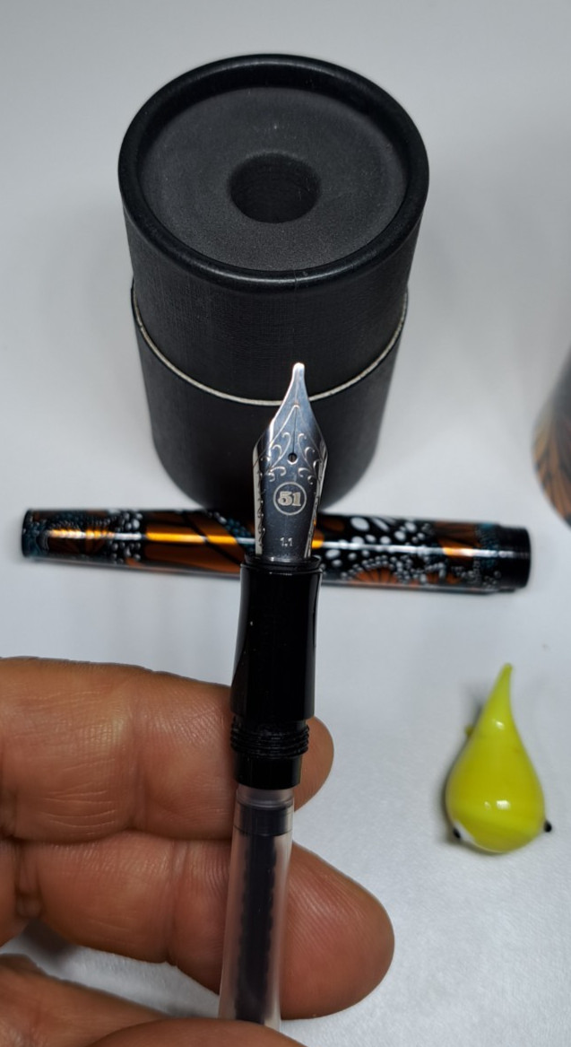 Retro 51 Wings of the Monarch Fountain Pen LE #231 Fahrney’s Exclusive 1.1mm Nib