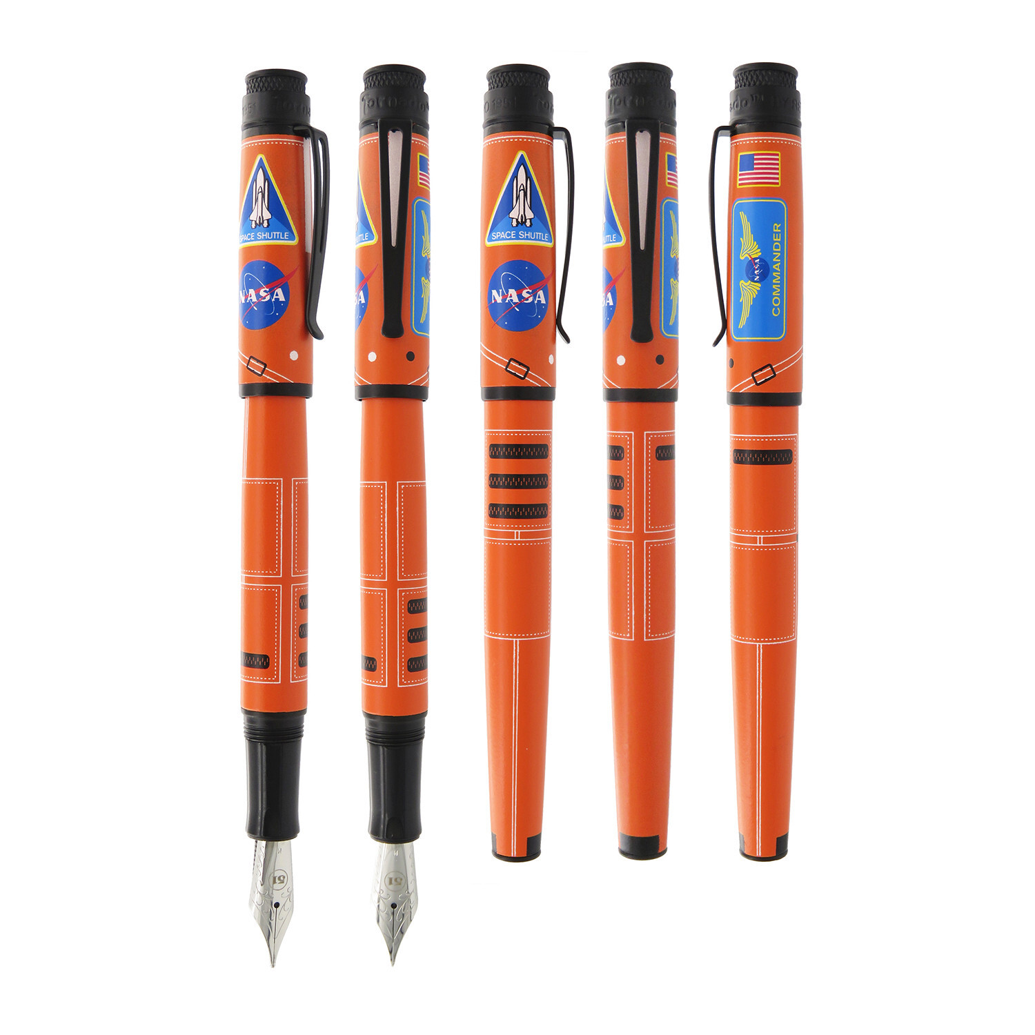 Retro 51 Escape NASA Fountain Pen VRF-2174-M – (Medium nib)