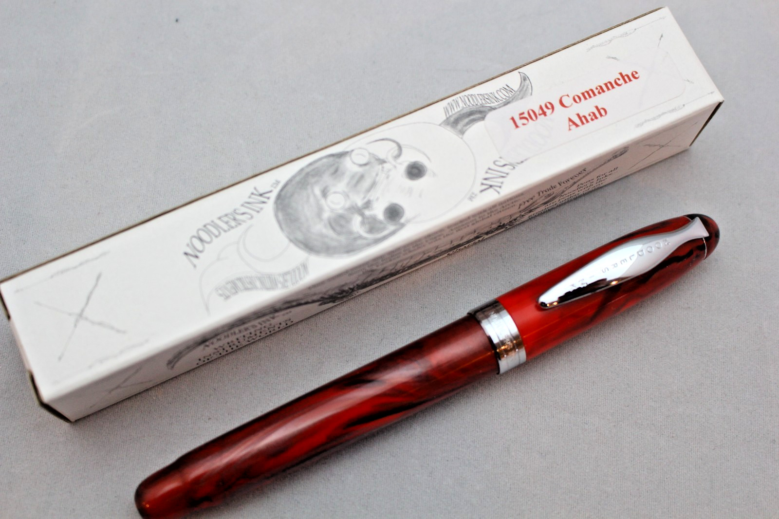 NOODLERS BRAZOS RIVER AHAB PISTON FLEX NIB FOUNTAIN PEN