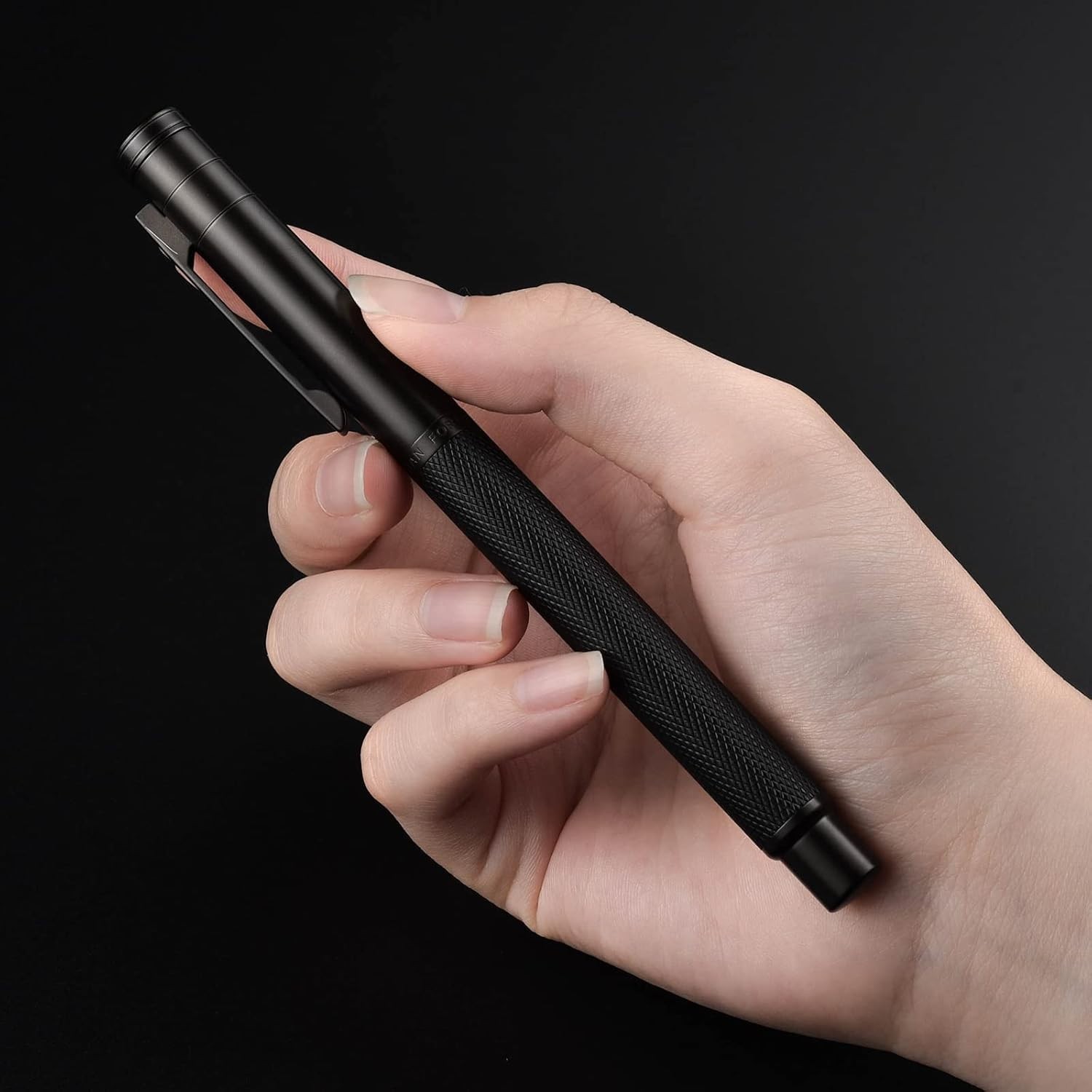 Luxury Writing Experience: Black Forest Fountain Pen in Elegant Metal Case