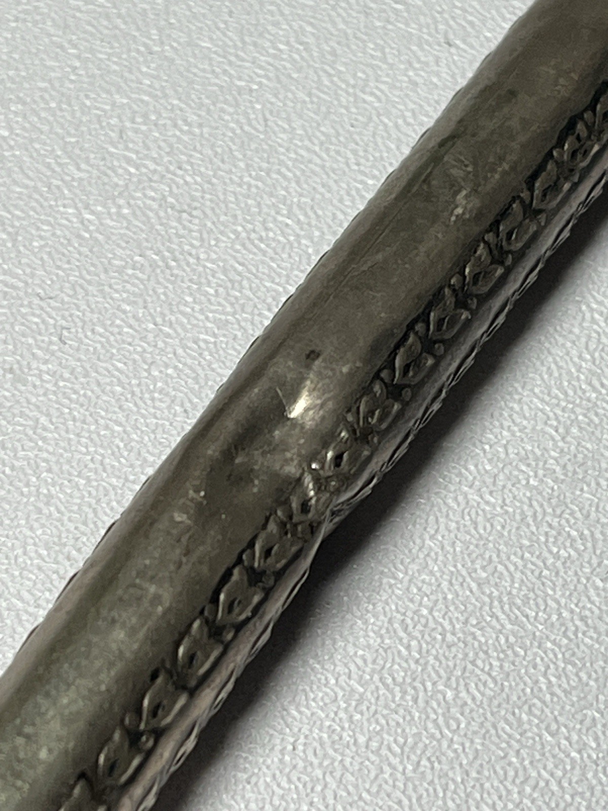 Antique Victorian Coin Silver 800 Dip Pen Calligraphy Writing Desk Accessory