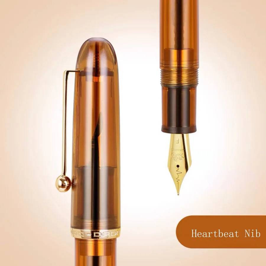 Jinhao 9016/9013 Acrylic Fountain Pen Dadao Series EF/F/M Nib + Converter
