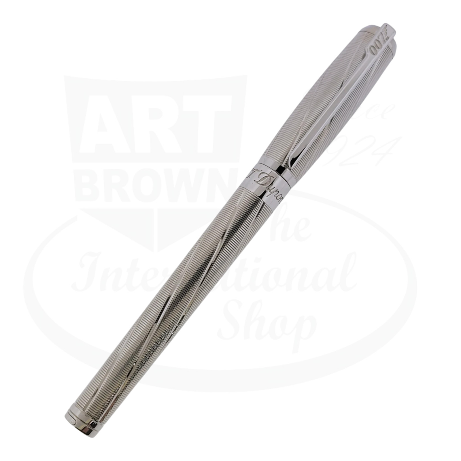 S.T. Dupont Limited Edition James Bond Spectre Palladium Fountain Pen, 141033