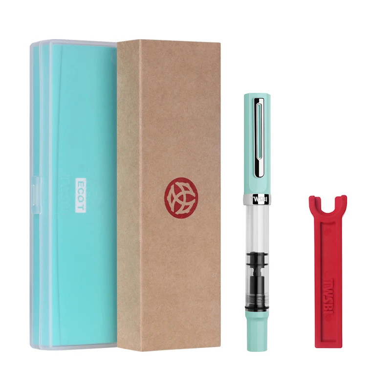 TWSBI ECO Fountain Pen Transparent Piston Resin Multiple Colors Nib Sizes