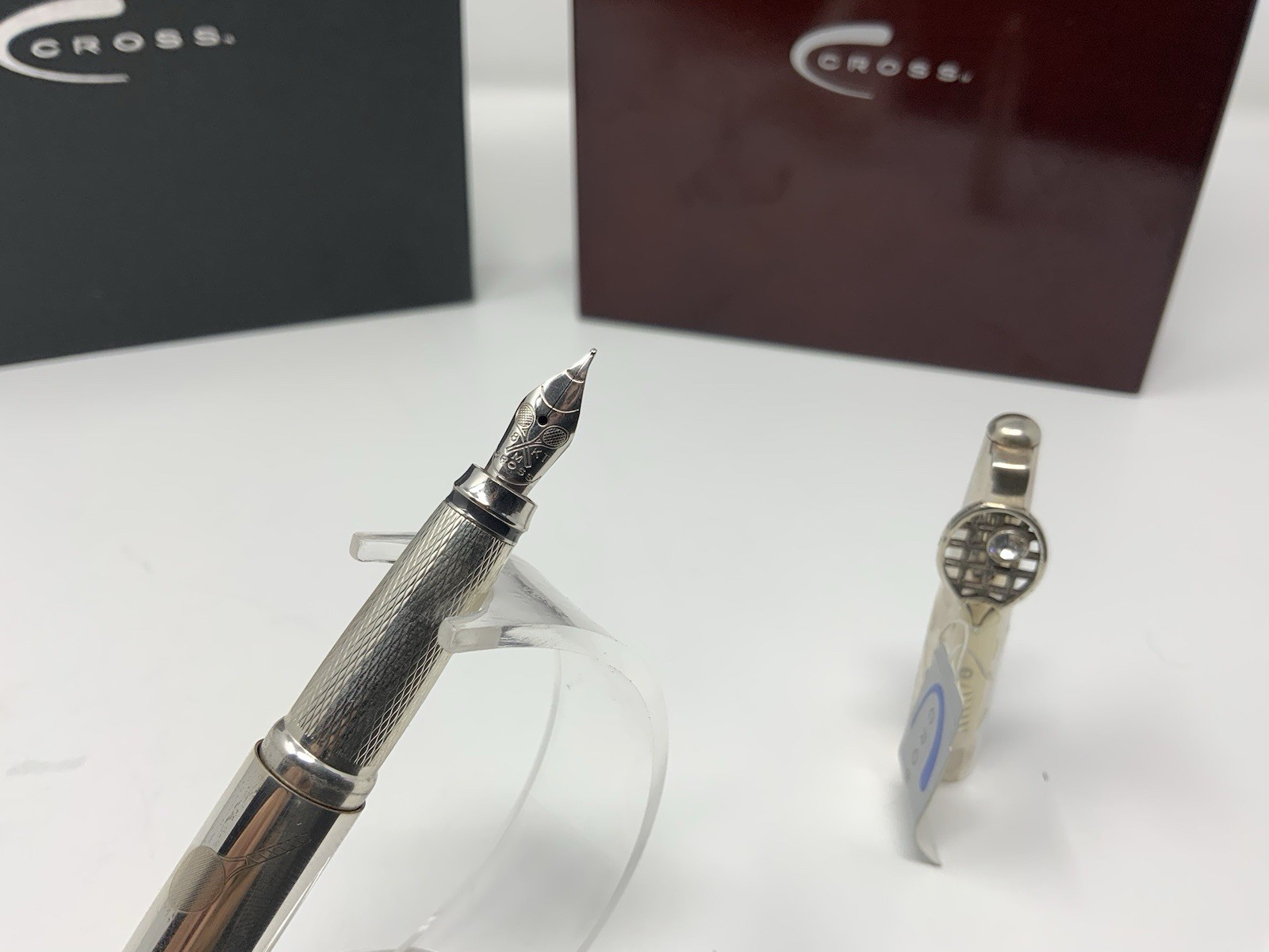 Cross 50 Years of the Tennis Hall of Fame Silver Limited Ed. Fountain Pen READ