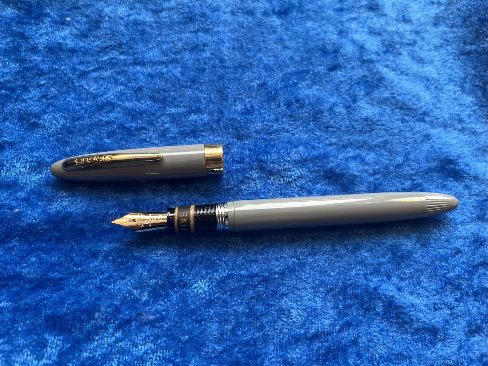Sheaffer Touchdown Snorkel Fountain Pen Stickered NOS 14K F Nib
