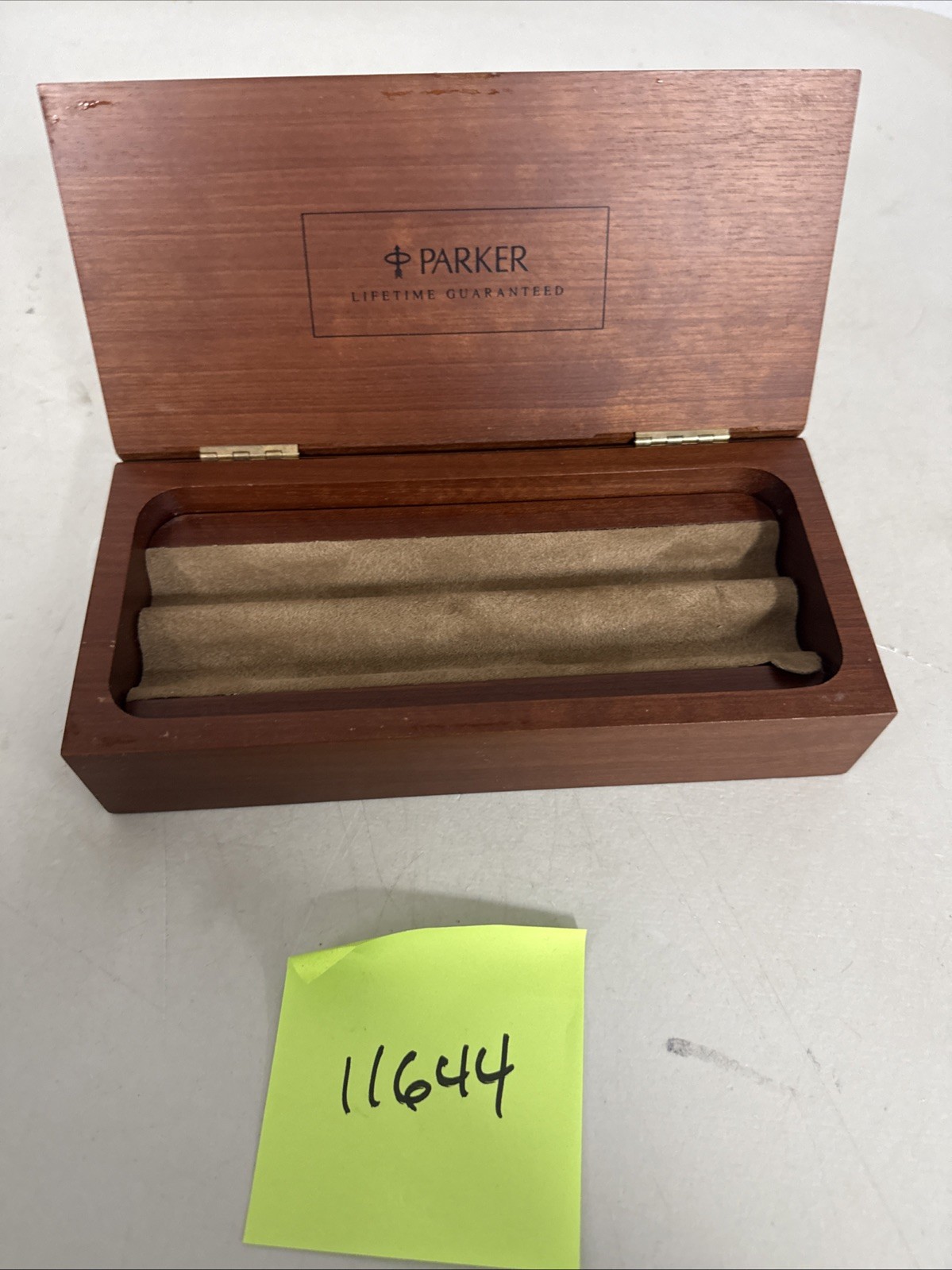 Vintage PARKER DUOFOLD CENTENNIAL FOUNTAIN Pen Empty WOOD BOX – Wood Case Only