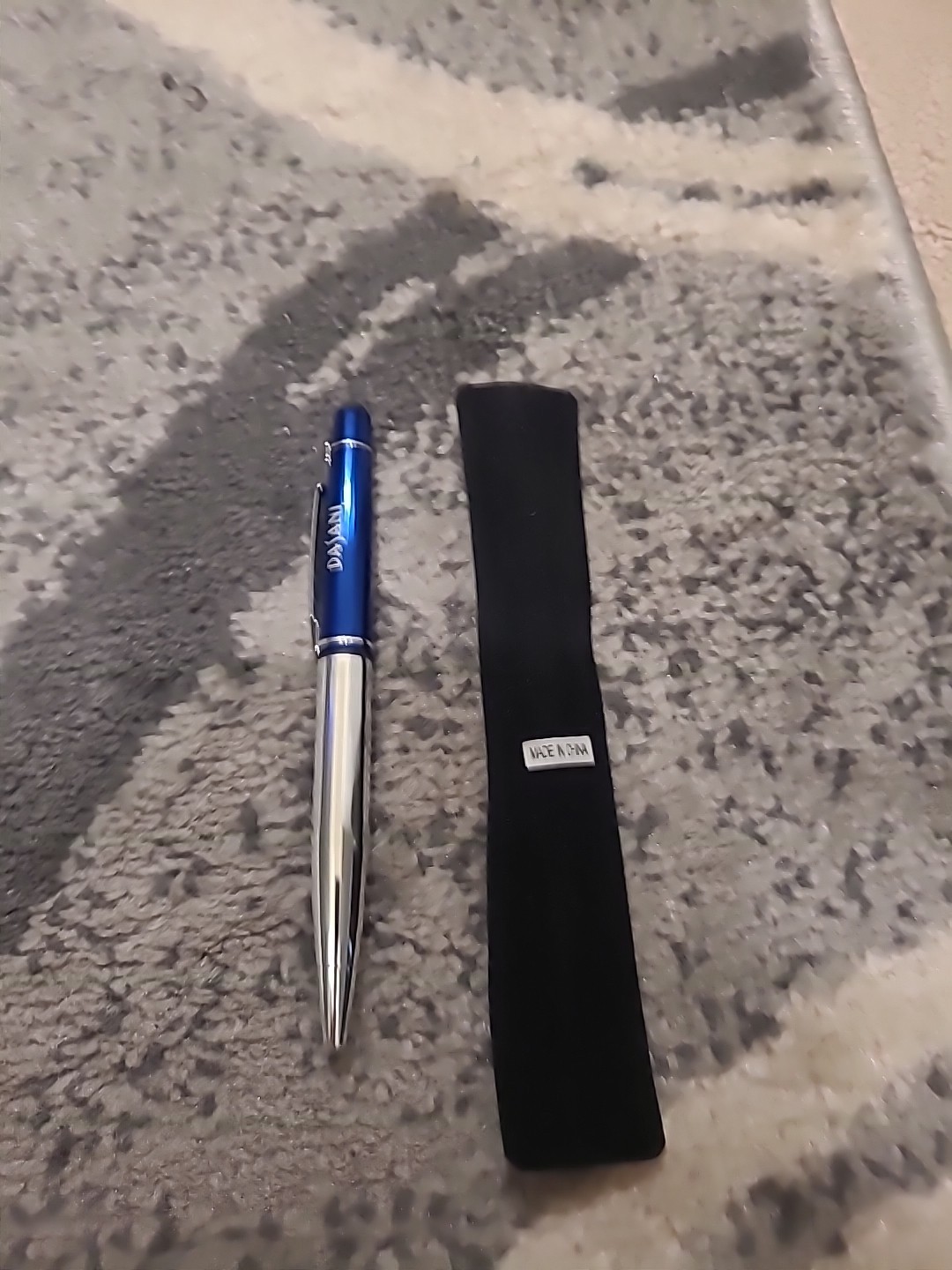 Dasani Water Unbranded Fountain Pen With Case Works!