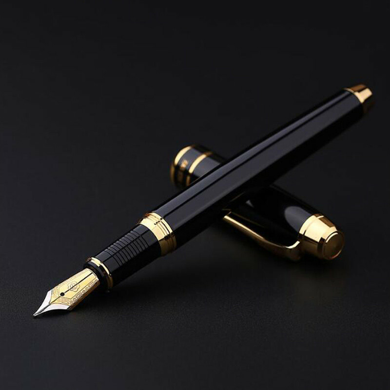 Hero 953 Classic Metal China Fountain Pen Screw Fine Nib 0.58mm Box Gifts Chic