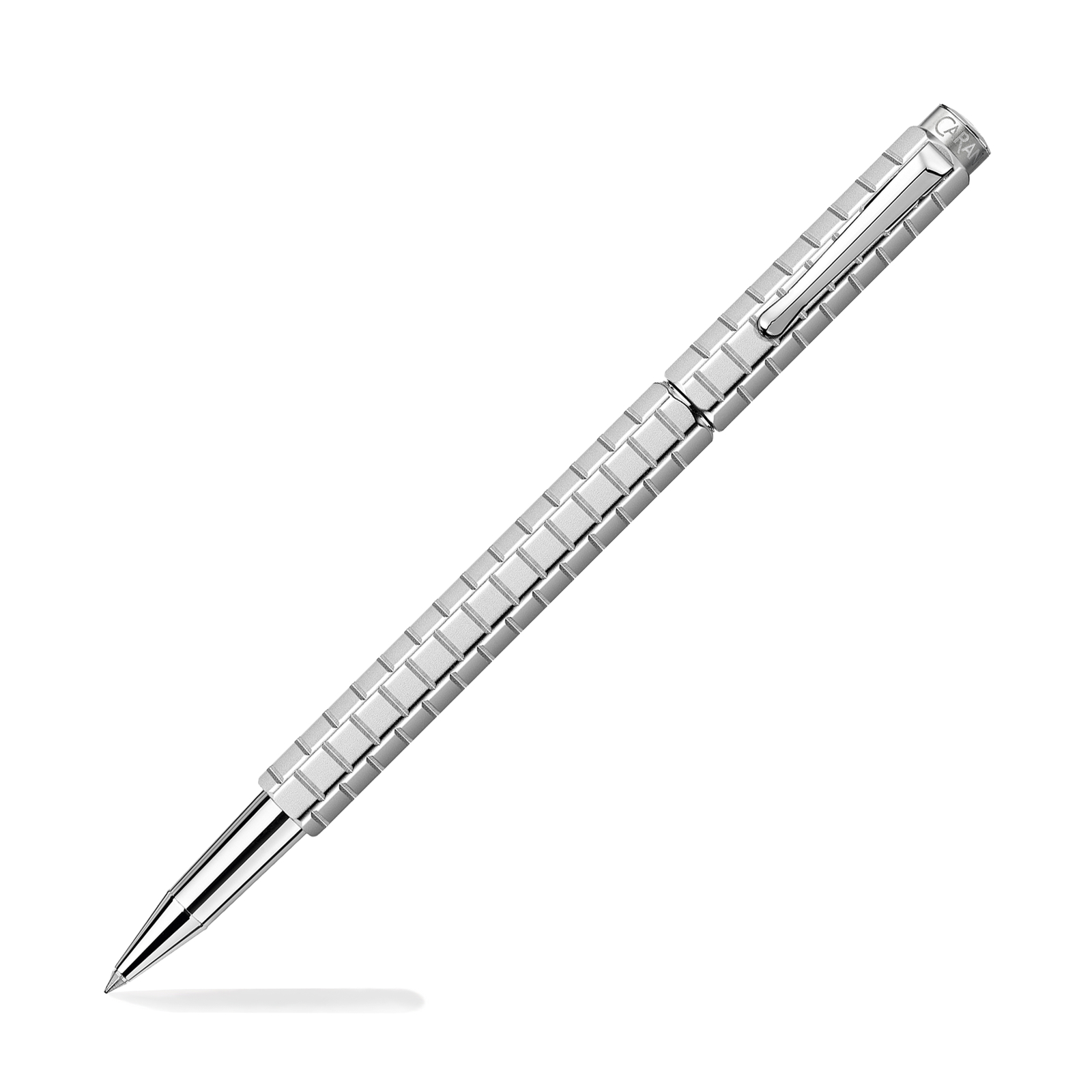 Caran d’Ache Ecridor Avenue Rollerball Pen in Milled Guillochage and Palladium