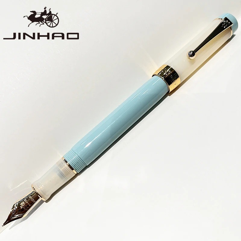 Jinhao Century 100 Calligraphy Fountain Pen Fine Nib EF/F/M Twist Cap Office ¢