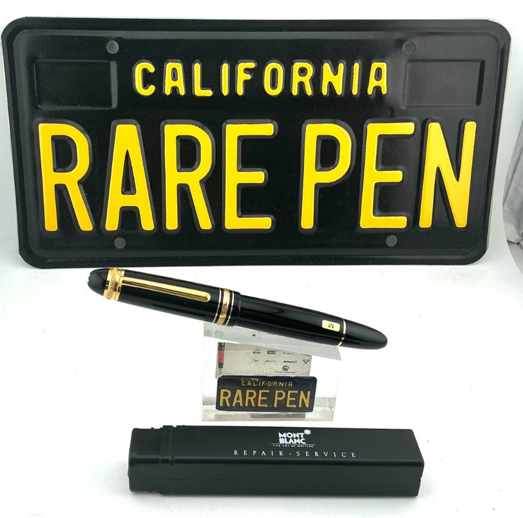 MONTBLANC 149 75th Anniversary Fountain Pen 18K MED nib NEW PLEASE READ DESC