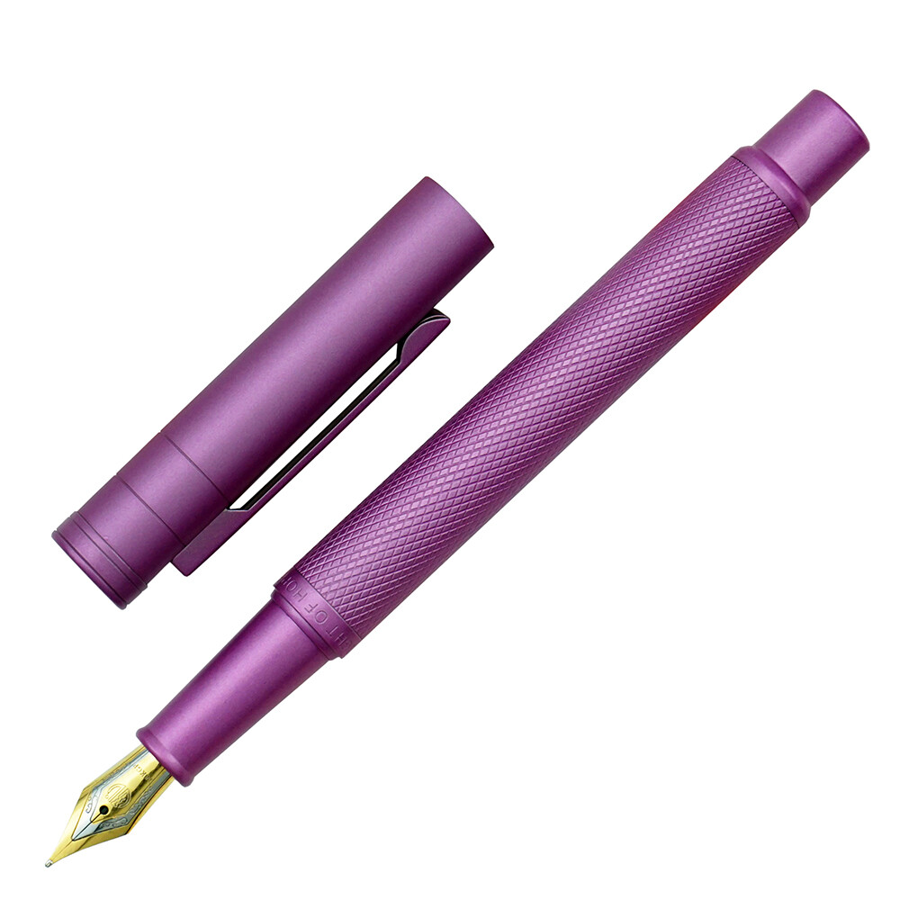 HongDian Forest Series Metal Fountain Pen EF/F/M/Bent Nib with Converter Ink Pen