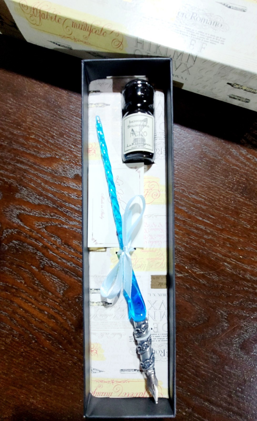 Glass Swirl Fountain Pen Made in Italy