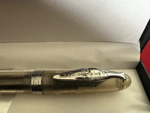 Noodlers Transparent Demonstrator Fountain Pen Writes