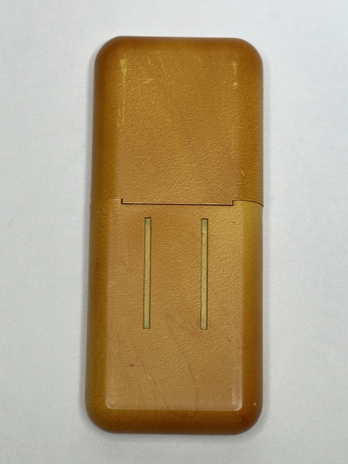 Marksman Fountain Pen, Ballpoint Pen, 0.5mm Pencil Wood Grain Plastic Set W/Case