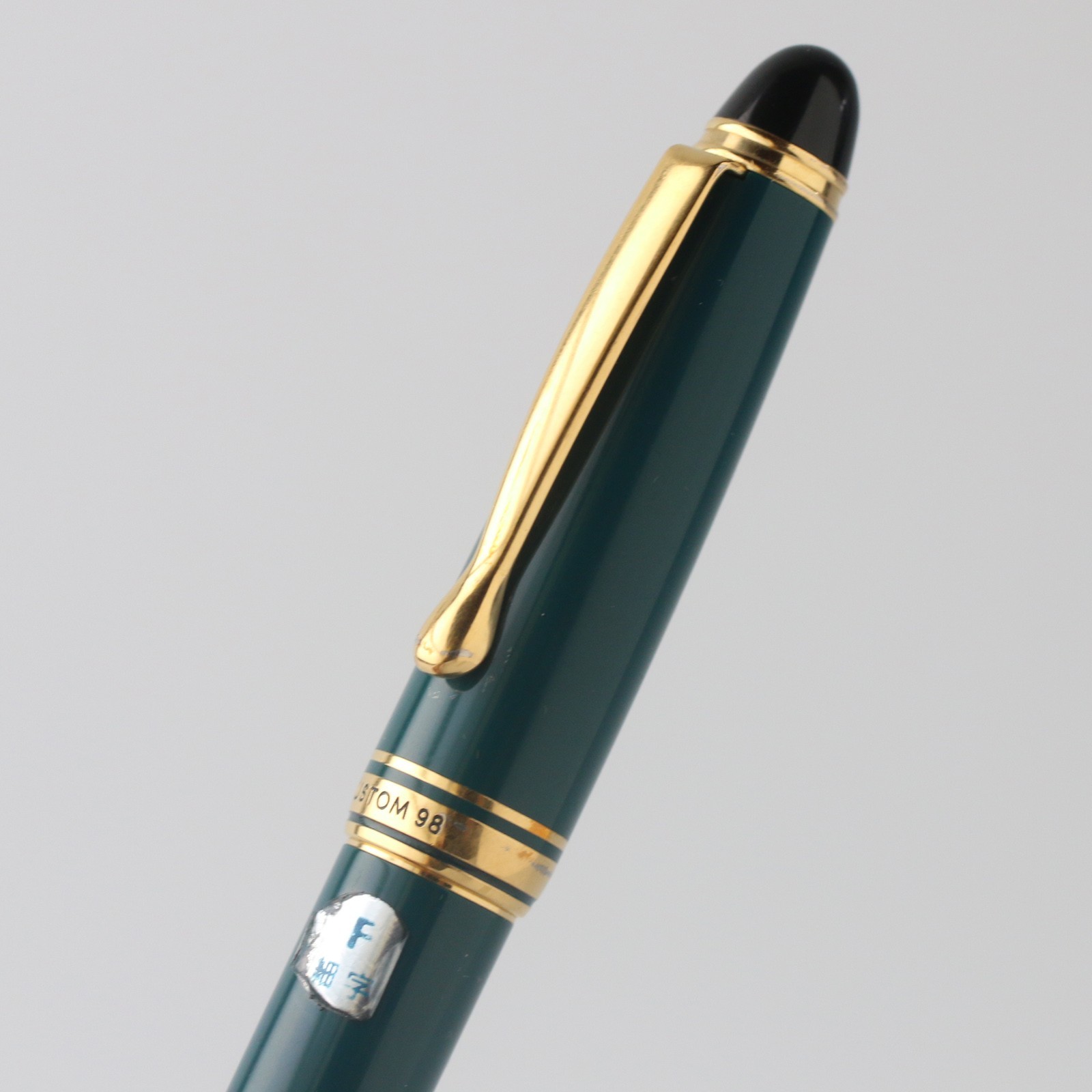 Pilot Custom 98 Green Fountain Pen 14K-585 F Nib Tested w/ New Converter