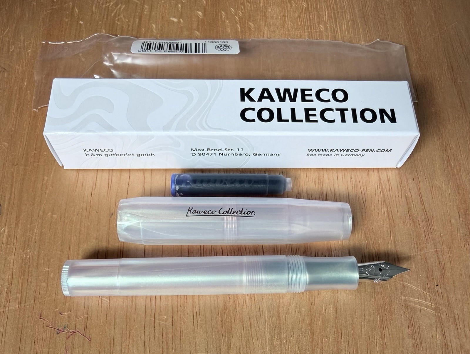 Kaweco Collection Sport Iridescent Pearl M Nib New in Box Limited Edition 2022