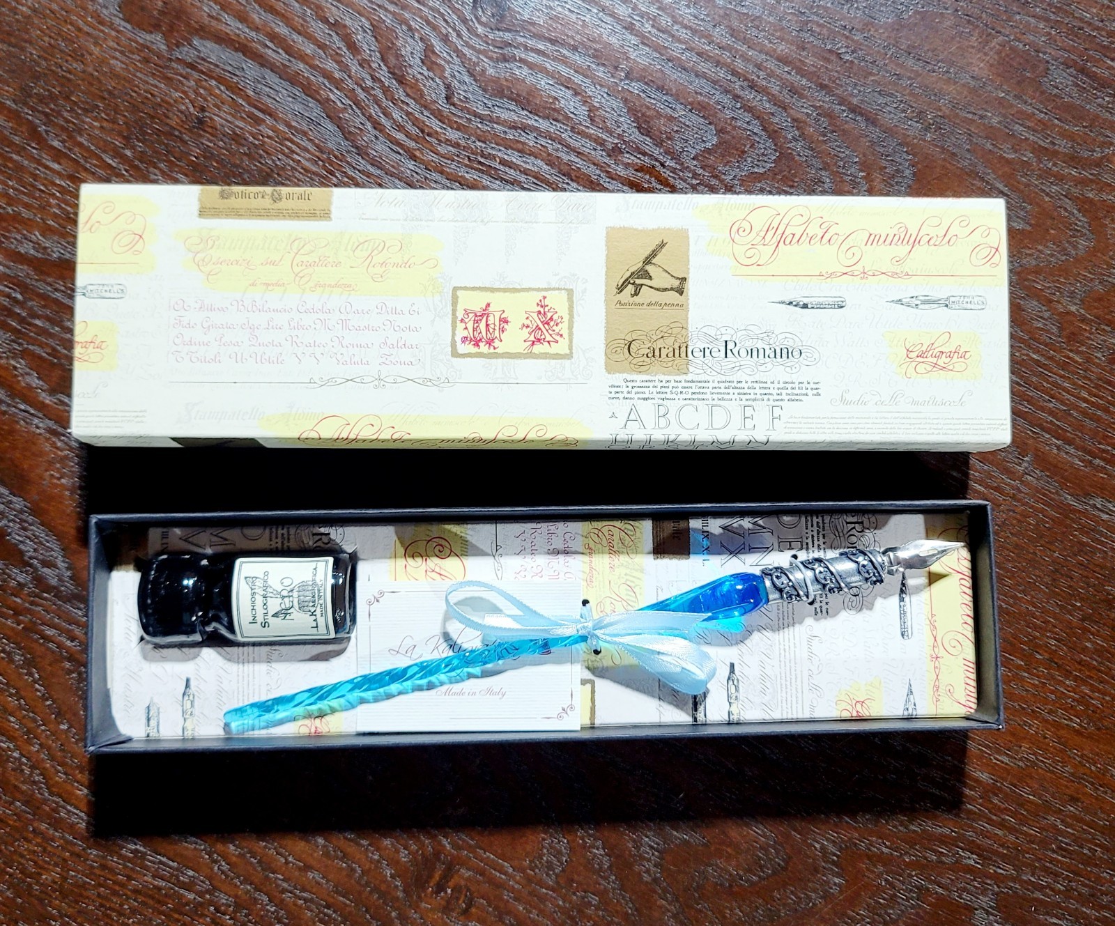 Glass Swirl Fountain Pen Made in Italy