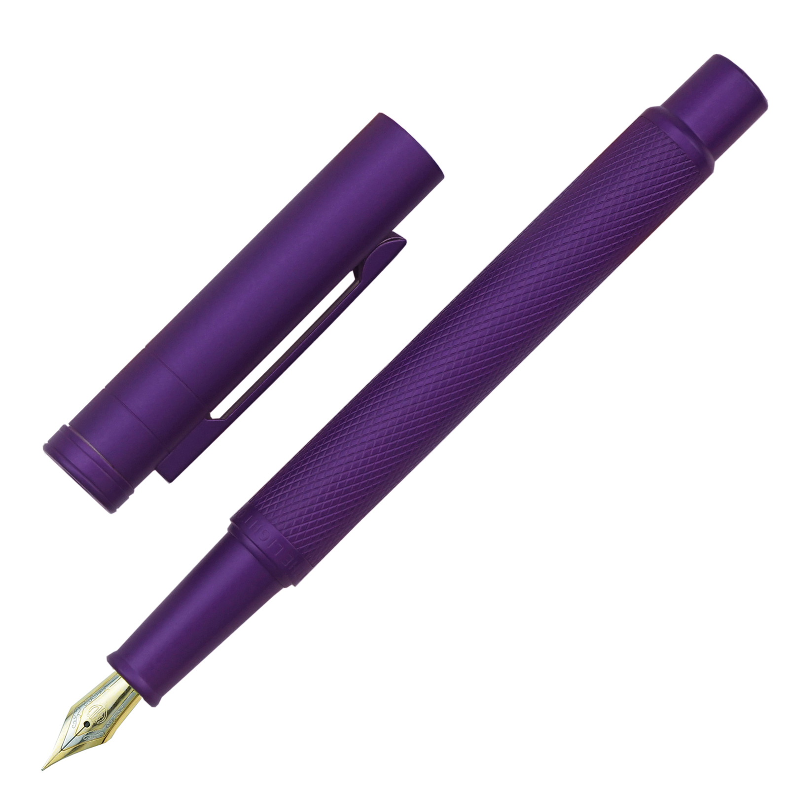 HongDian Forest Series Metal Fountain Pen EF/F/M/Bent Nib with Converter Ink Pen
