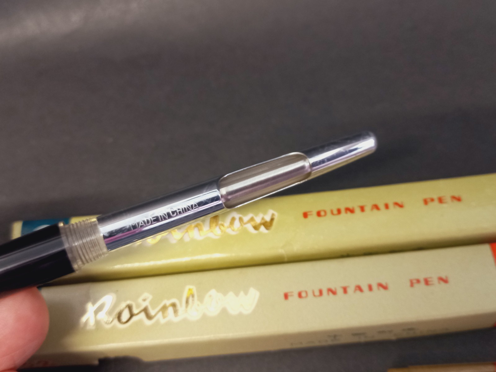 Vintage Fountain Pen 2pcs., Retro China 1980s. Tipped Nib Pen