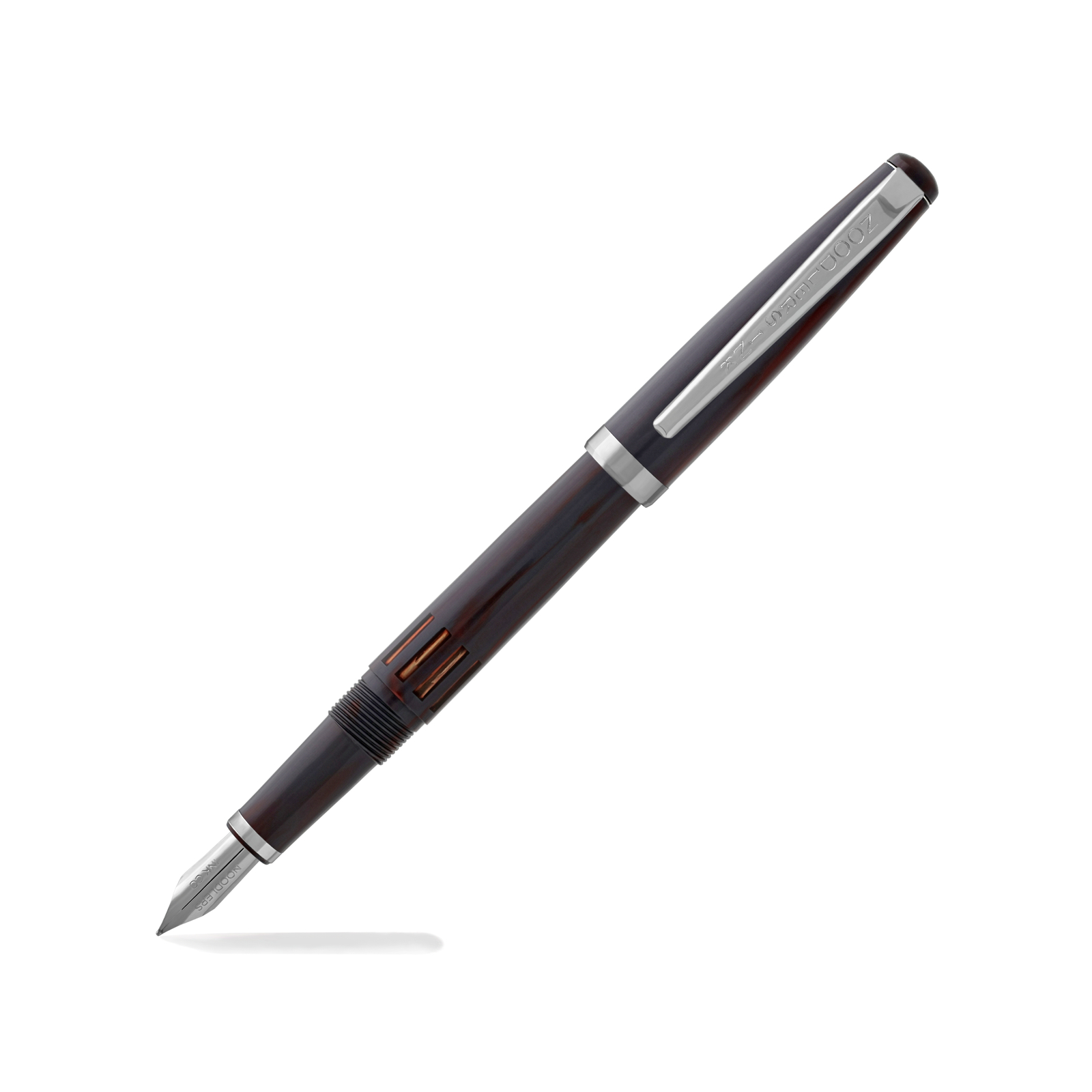 Noodler’s Ink Piston Fill Flex Nib – Fountain Pen – Gray Fox NEW in box