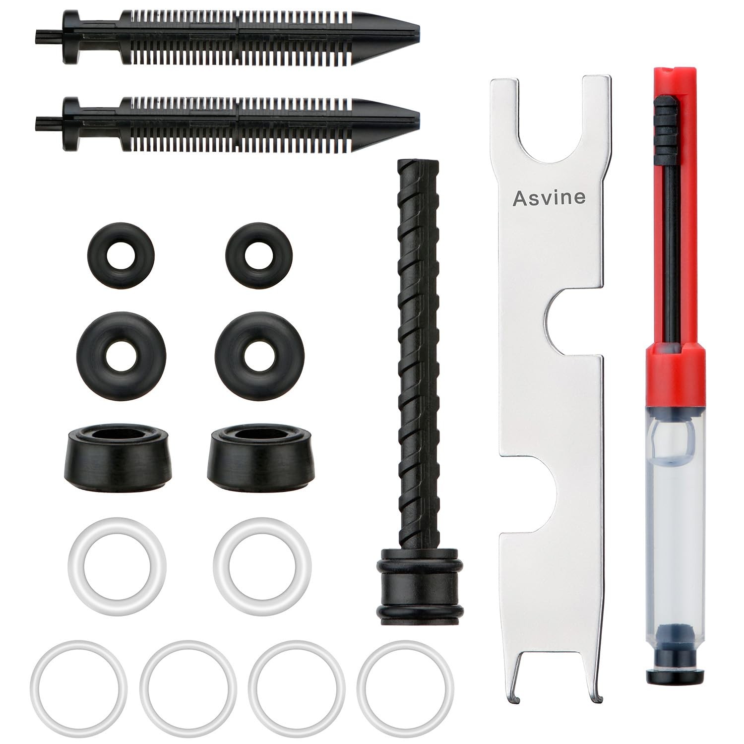 Vacuum and Piston Fountain Pen Accessories, Repair Parts Kit, O-Rings, Gasket…