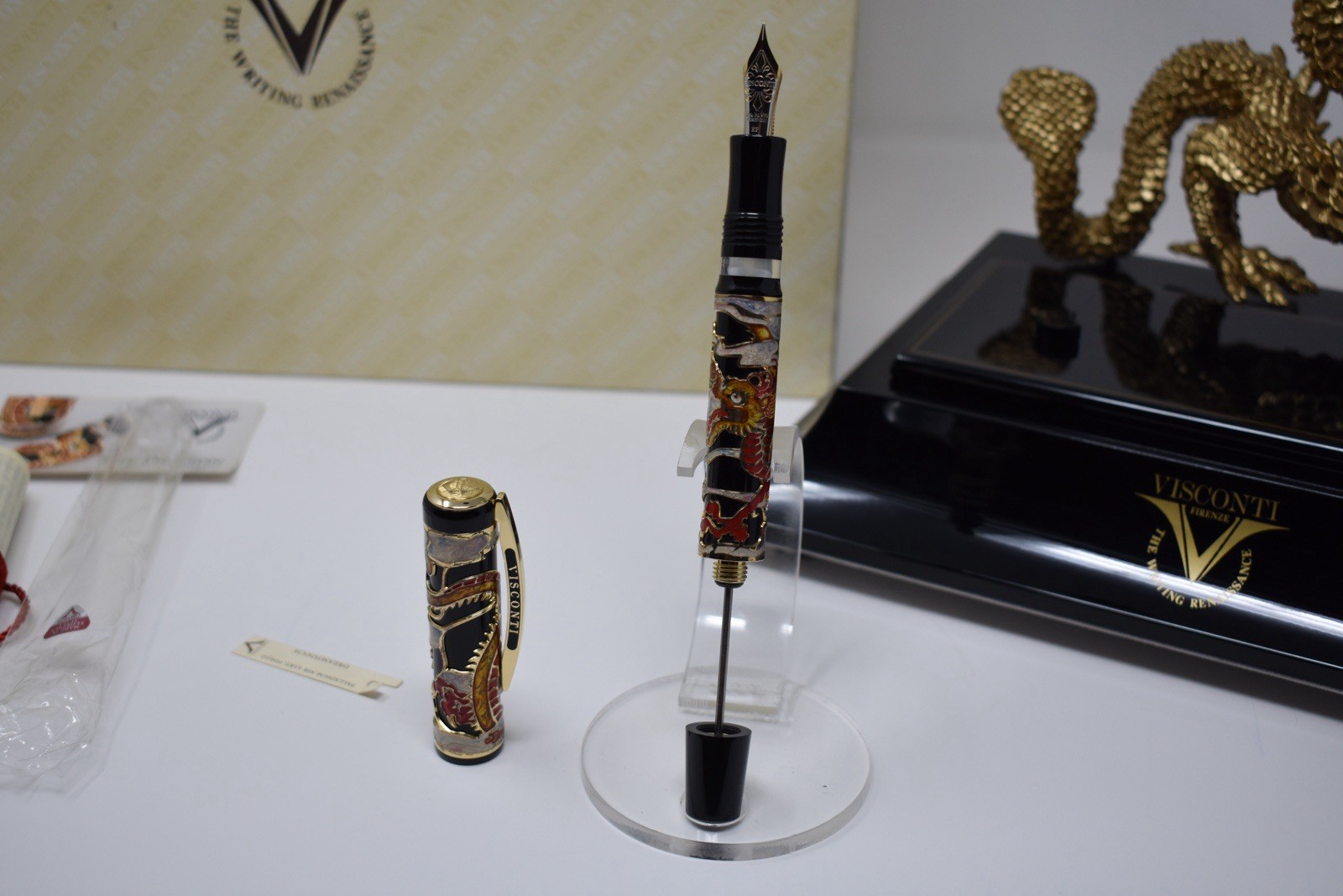 Visconti Year of The Dragon 2012 Limited Edition 888 23k Nib Fountain Pen 64802