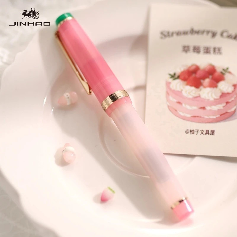 JINHAO 82 Fountain Pen 2026 Limited Flower Series EF/F/M/Bent