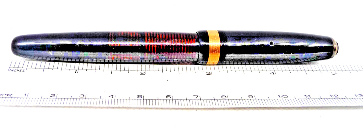 Parker Vintage 1946 Vacumatic Black Fountain pen– working–fine