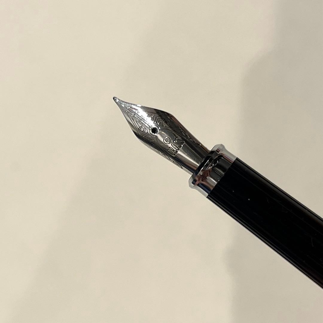 CROSS Century II Fountain Pen Royal Blue Lacquer Finish Chrome Trim Refillable