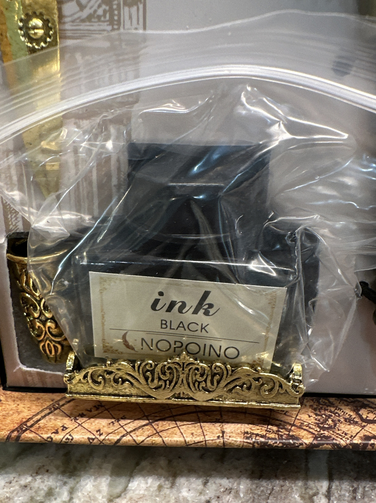 Schowe 11 Piece Calligraphy Writing Set In Decorative Box, Preowned LN Condition