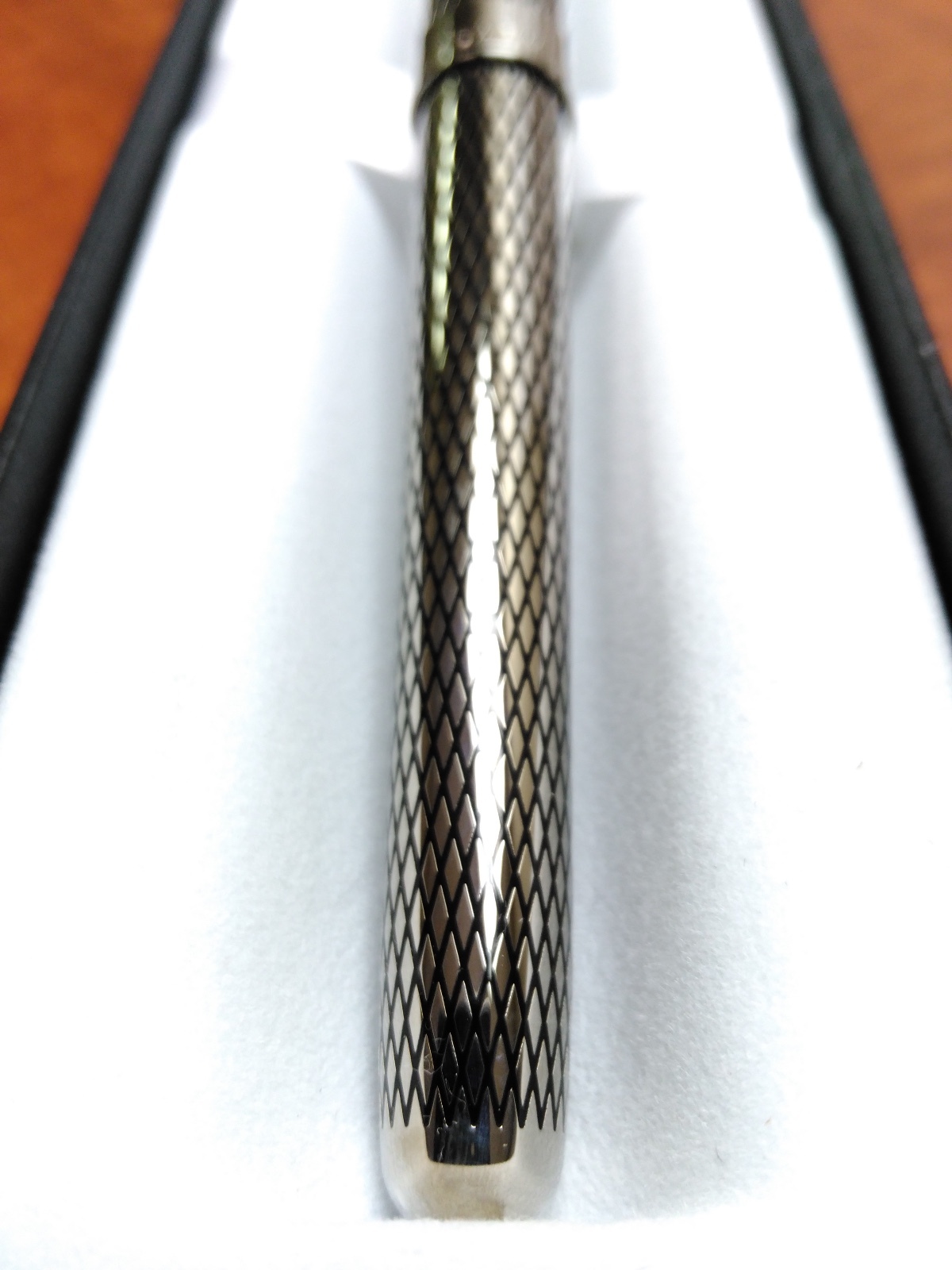 Sheaffer Prelude Signature Palladium Plate “M” Nib Fountain Pen