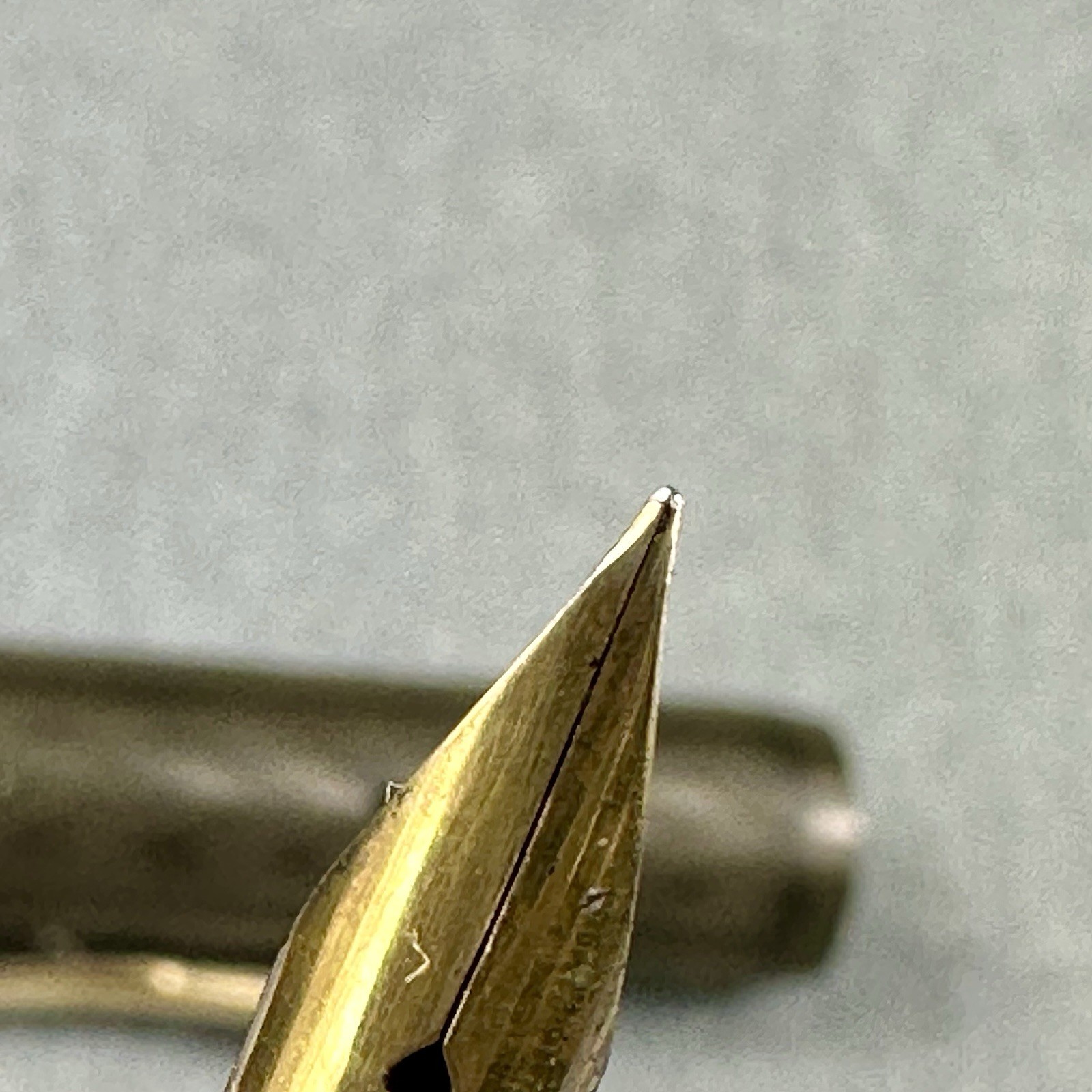 Conklin Crescent Fountain Pen Hard Rubber 14k Conklin Nib Crack In Cap New Sac