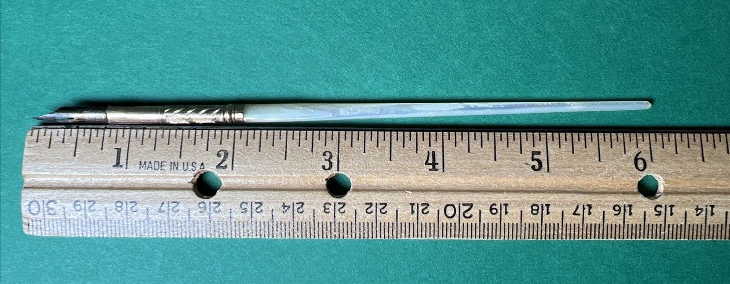 Joseph Gillott’s 170 Dip Pen Nib Extra Fine Point with Unbranded Mother of Pearl