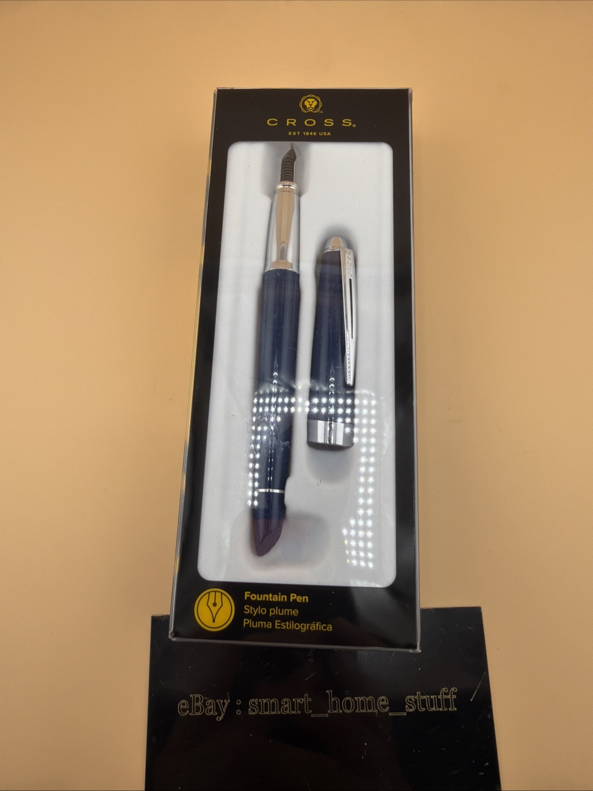 Cross Fountain Pen Aventura Starry Blue Resin, Medium AT0156-2MS