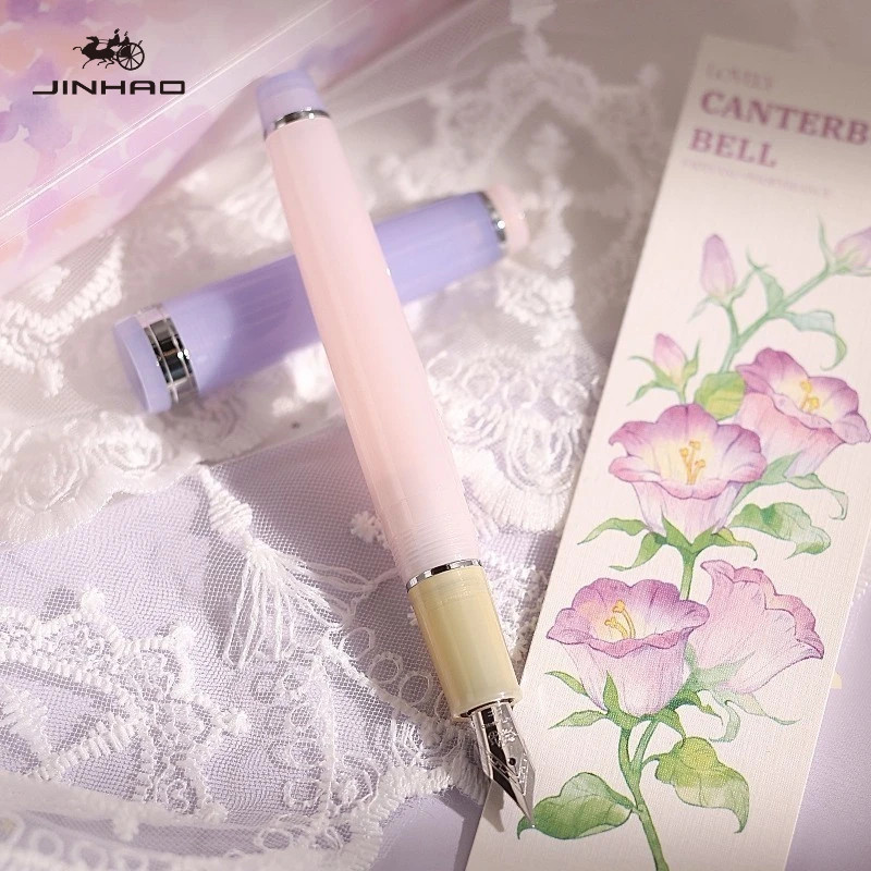 JINHAO 82 Fountain Pen 2026 Limited Flower Series EF/F/M/Bent