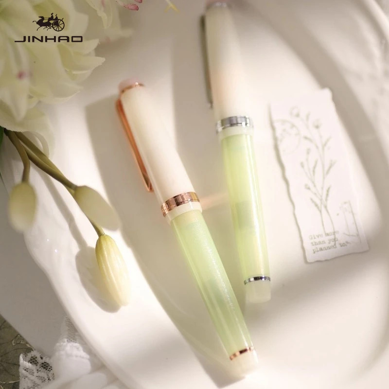 JINHAO 82 Fountain Pen 2026 Limited Flower Series EF/F/M/Bent