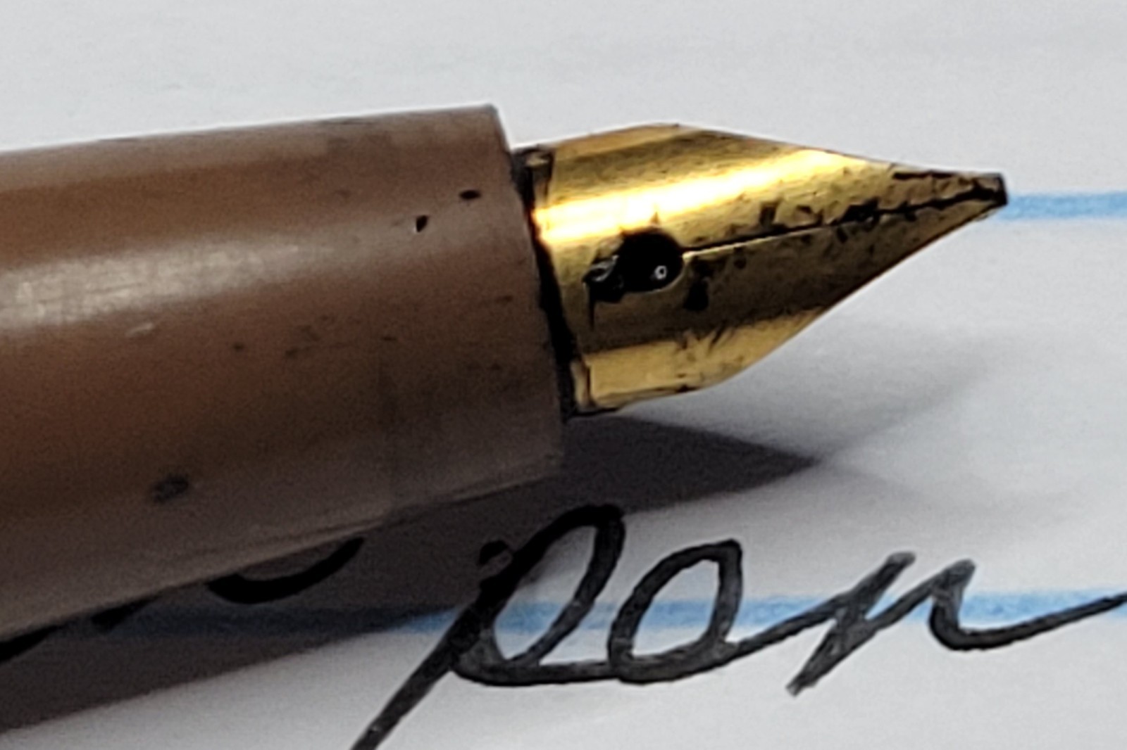 Vintage Stratford Warwick with Fine Nib & Aluminum/Plastic Cap 1947-53