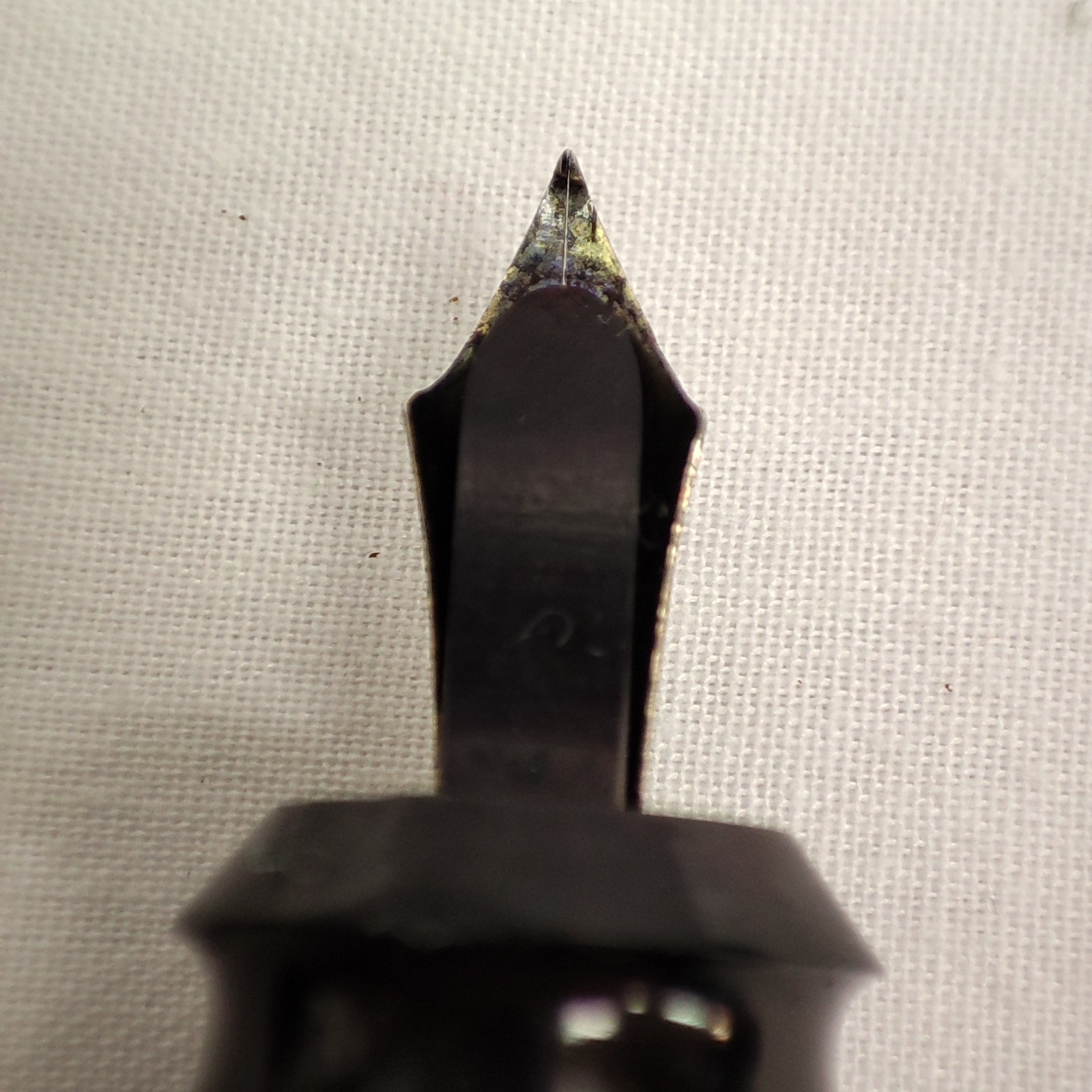 FOREIGN GIANT PEN GT BLACK JUMBO FAT PISTON PUMP FOUNTAIN PEN EMPTY