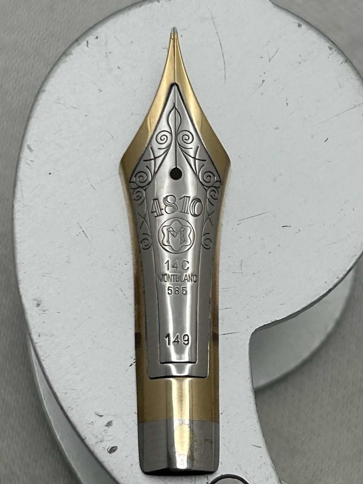 Montblanc 149 FP’s Nib, 14C Fine Size-Excellent Condition