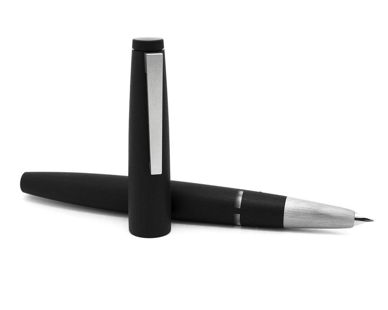 LAMY 001 2000 Black Extra Fine (EF) Gold Nib Fountain Pen 4000017