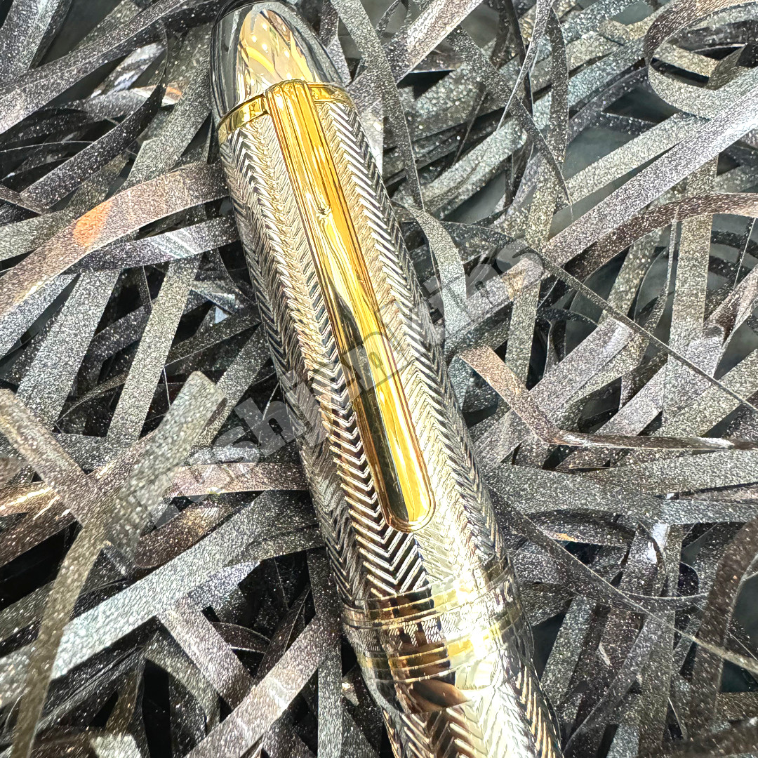 MONTBLANC Meisterstück 149 LeGrand Barley Fountain Pen Gold Trim