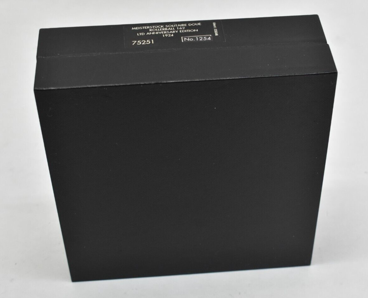 Montblanc EMPTY Box 75 Years of Passion & Soul MEISTERSTRUK Leather Organizer