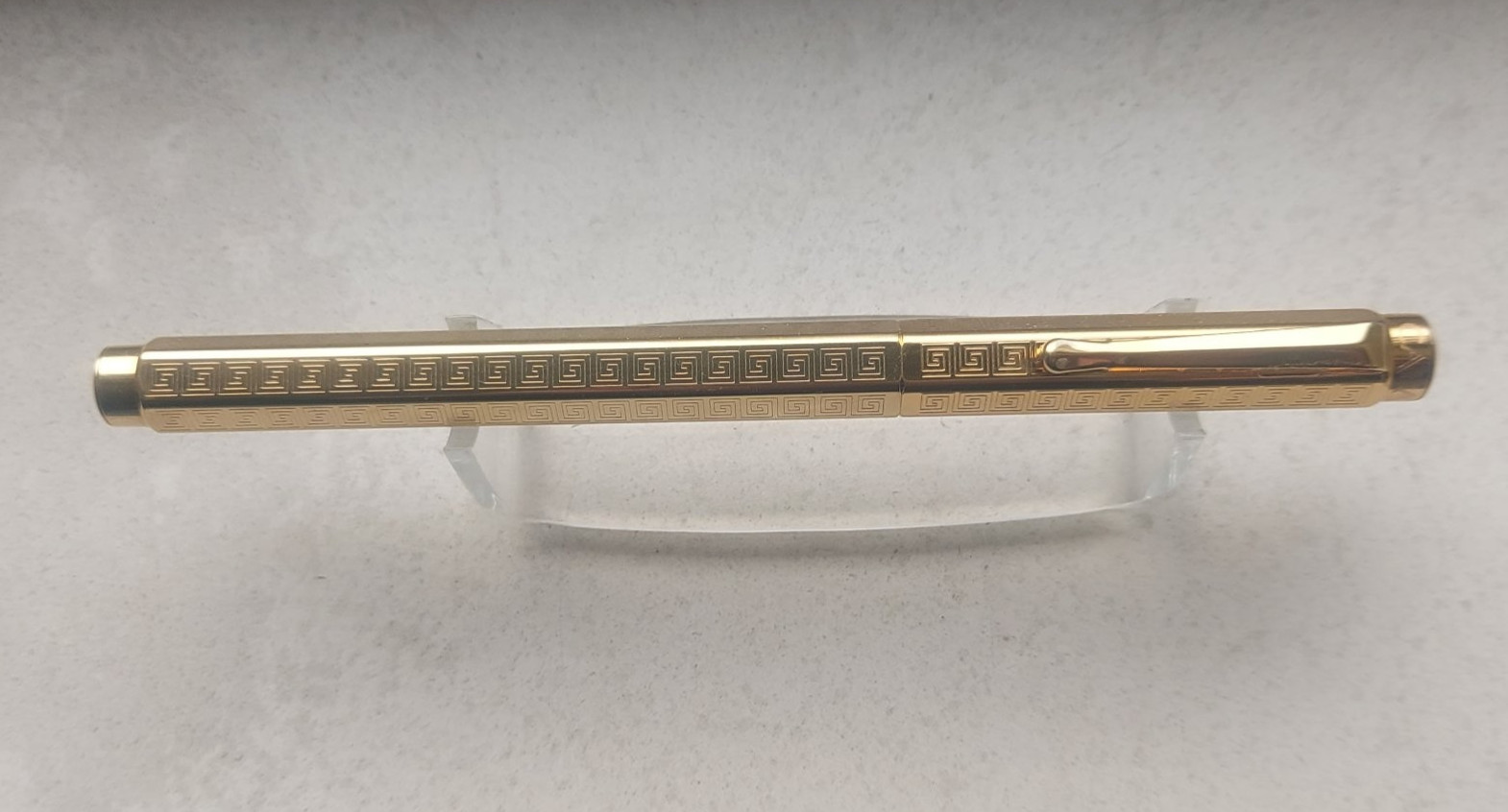 BEAUTIFUL Caran d’Ache Ecridor Maya Gold-plated Fountain Pen Orig box&paper