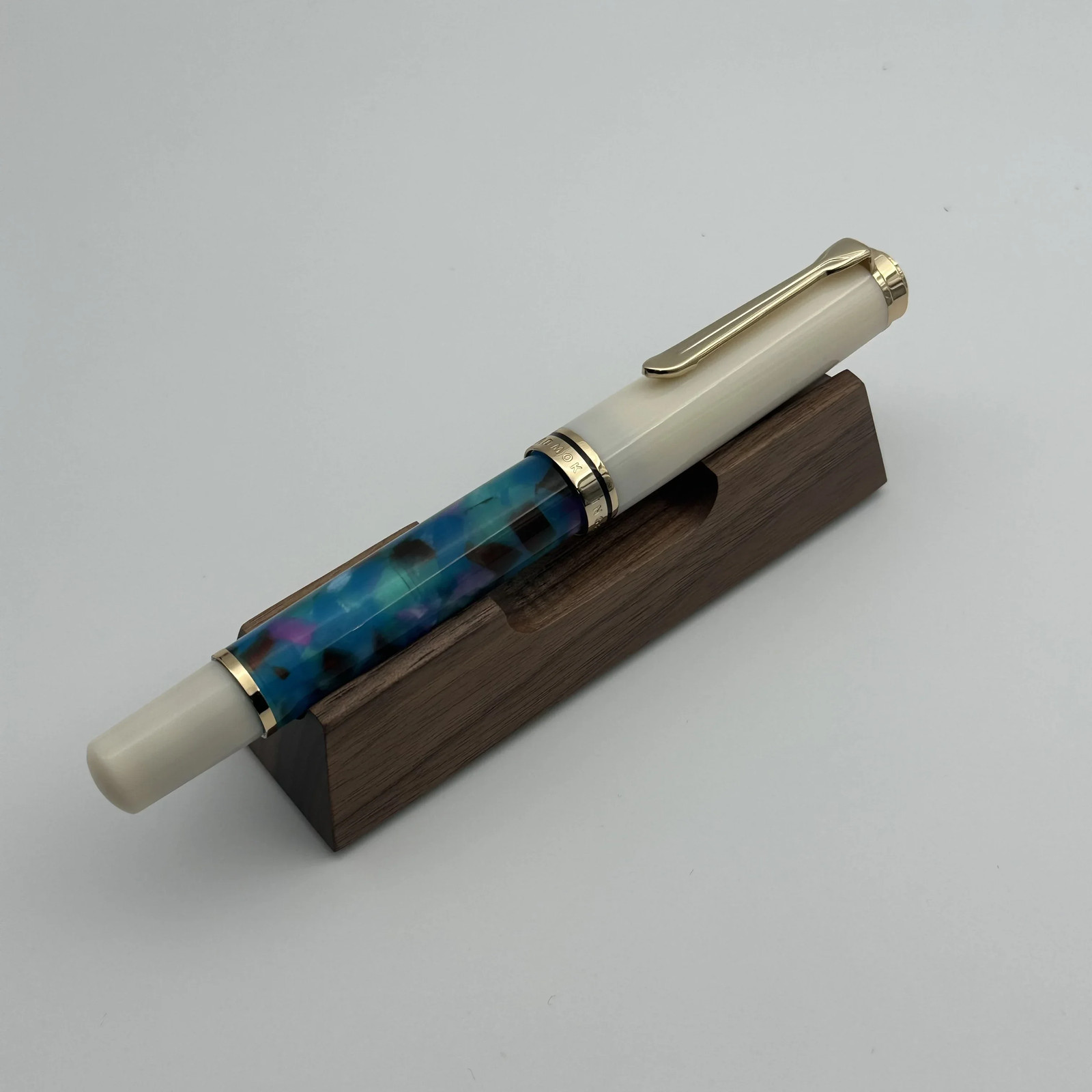 ADMOK M800 Acrylic Piston Fountain Pen BOCK/Schmidt Nib 0.4-1.0mm Students Gift