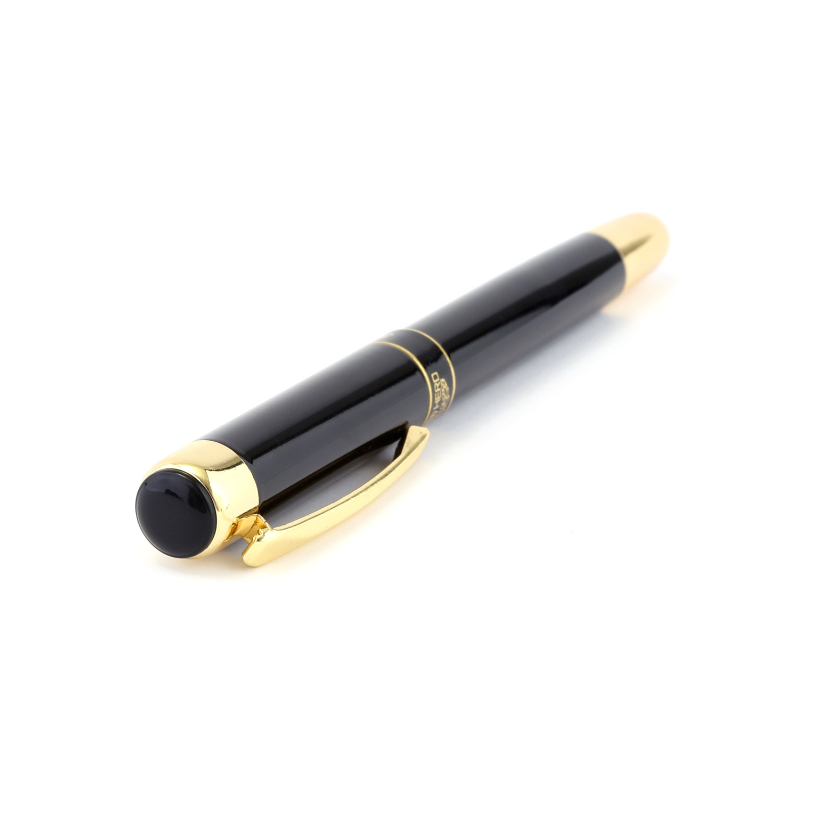 Hero 9018 Fountain Pen – Fude Artist’s Signature Nib – Black Gold Luxury d