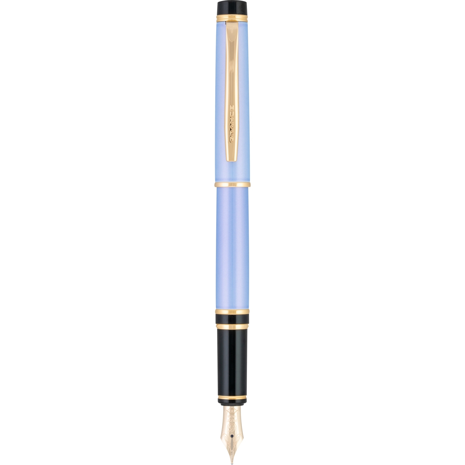 Pilot Grance Fountain Pen in Serene Light Blue – 14k Gold Medium – NEW